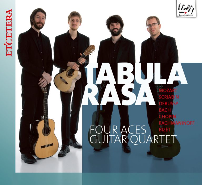 Cd:‘Tabula Rasa’ van Four Aces Guitar Quartet