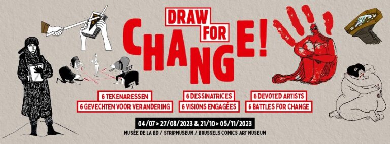 Tentoonstelling Draw for Change!