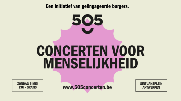 505 – concerten voor menselijkheid