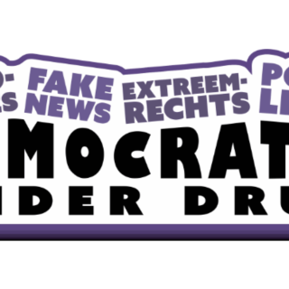 Democratie onder druk - banner